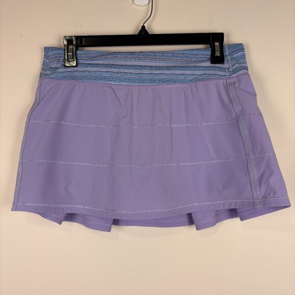 Lululemon Purple Pace Rival Skirt II Skort Running Activewear - Picture 3 of 7
